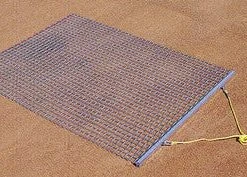TRIGON SPORTS INT'L INC STEEL DRAG MAT (6' W X 6' L) Outdoor Field Equipment