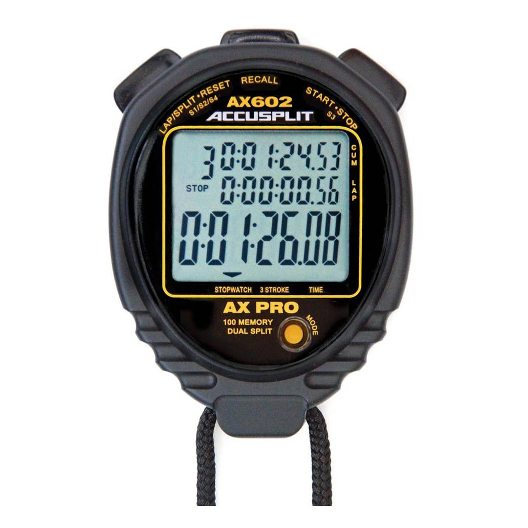 ACCUSPLIT INC PRO "X" 100 MEMORY STOPWATCH Track