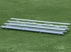 OUTDOOR ALUMINUM Outdoor Field Equipment ALUMINUM PORTABLE BLEACHERS (3 ROWS/15" L)