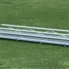 OUTDOOR ALUMINUM ALUMINUM PORTABLE BLEACHERS (4 ROWS/15" L)