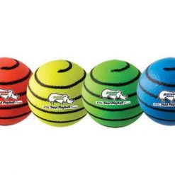 CHAMPION SPORTS P.E. Equipment CHAMPION RHINO SKIN® SOFTI-MED BOUNCE BALL (NEON SWIRL SET)