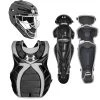 AMPAC Baseball & Softball Under Armour Ladies Victory Series Fastpitch Catchers Set - Black/Grey
