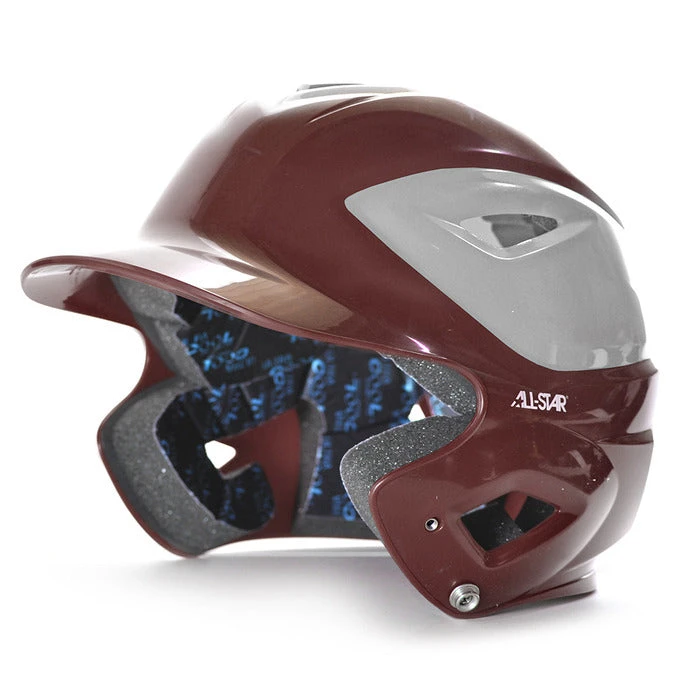 ALL STAR SPORTING GOODS Baseball & Softball All-Star System 7 Gloss Two Tone Batters Helmet