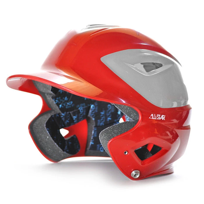 ALL STAR SPORTING GOODS Baseball & Softball All-Star System 7 Gloss Two Tone Batters Helmet