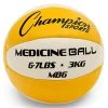 CHAMPION SPORTS CHAMPION LEATHER MEDICINE BALL (6.61 LBS.)