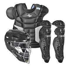 ALL STAR SPORTING GOODS Baseball & Softball All-Star Classic Pro Catcher's Set - Black