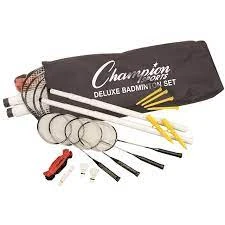 CHAMPION SPORTS P.E. Equipment CHAMPION DELUXE BADMINTON SET