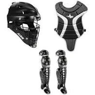 ALL STAR SPORTING GOODS Baseball & Softball All-Star Catcher's Bundle League Series (9-12 YRS)