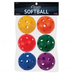CHAMPION SPORTS CHAMPION FUN BALLS (SOFTBALL SIZE)
