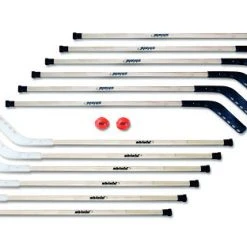 SHIELD MFG INC. MIDDLE SCHOOL 42" WOOD HOCKEY SET (OUTDOOR)